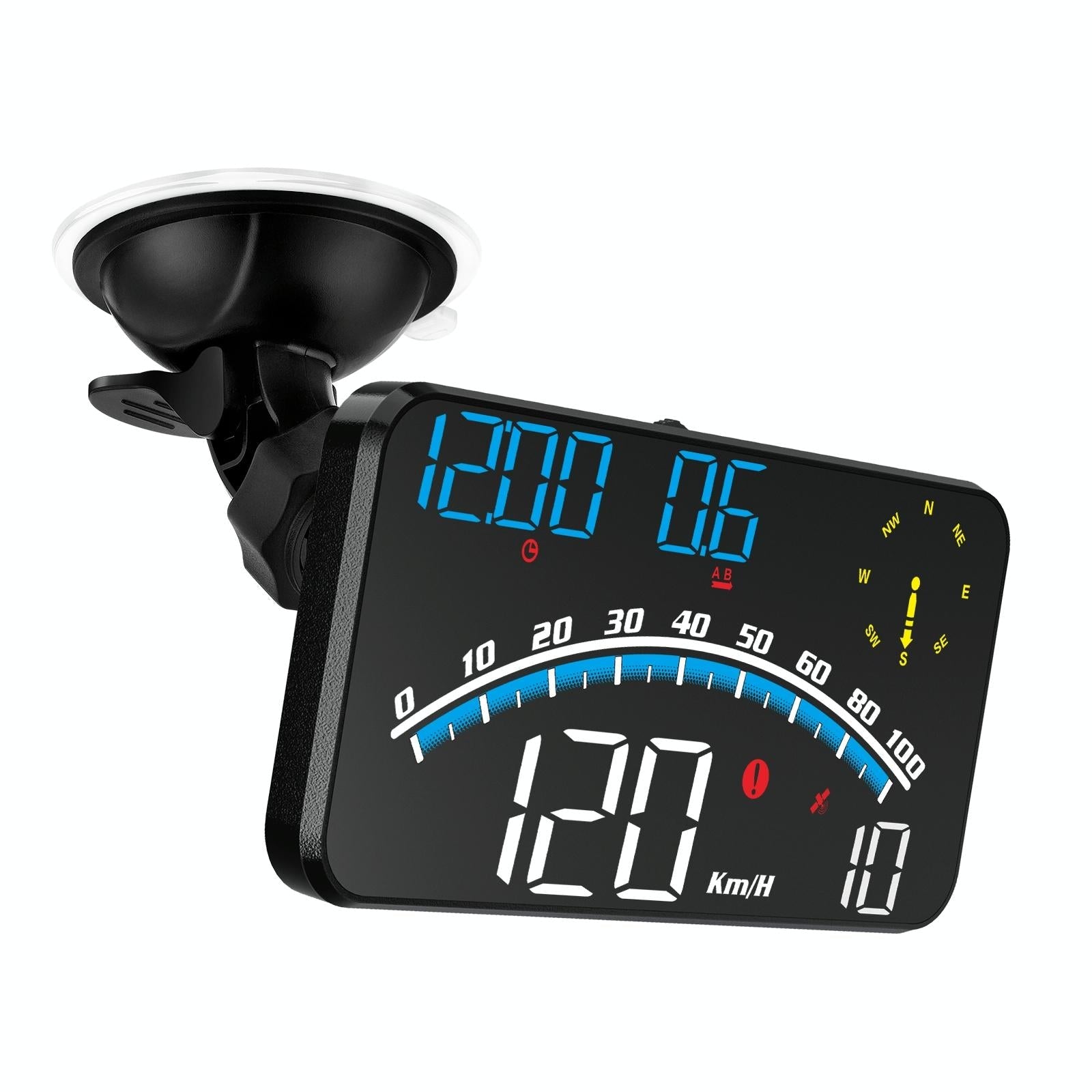 V562-5702300ADE-202508272251-00 5.5 Inch Car Hud Gps Speedometer Odometer Projector - Image 1