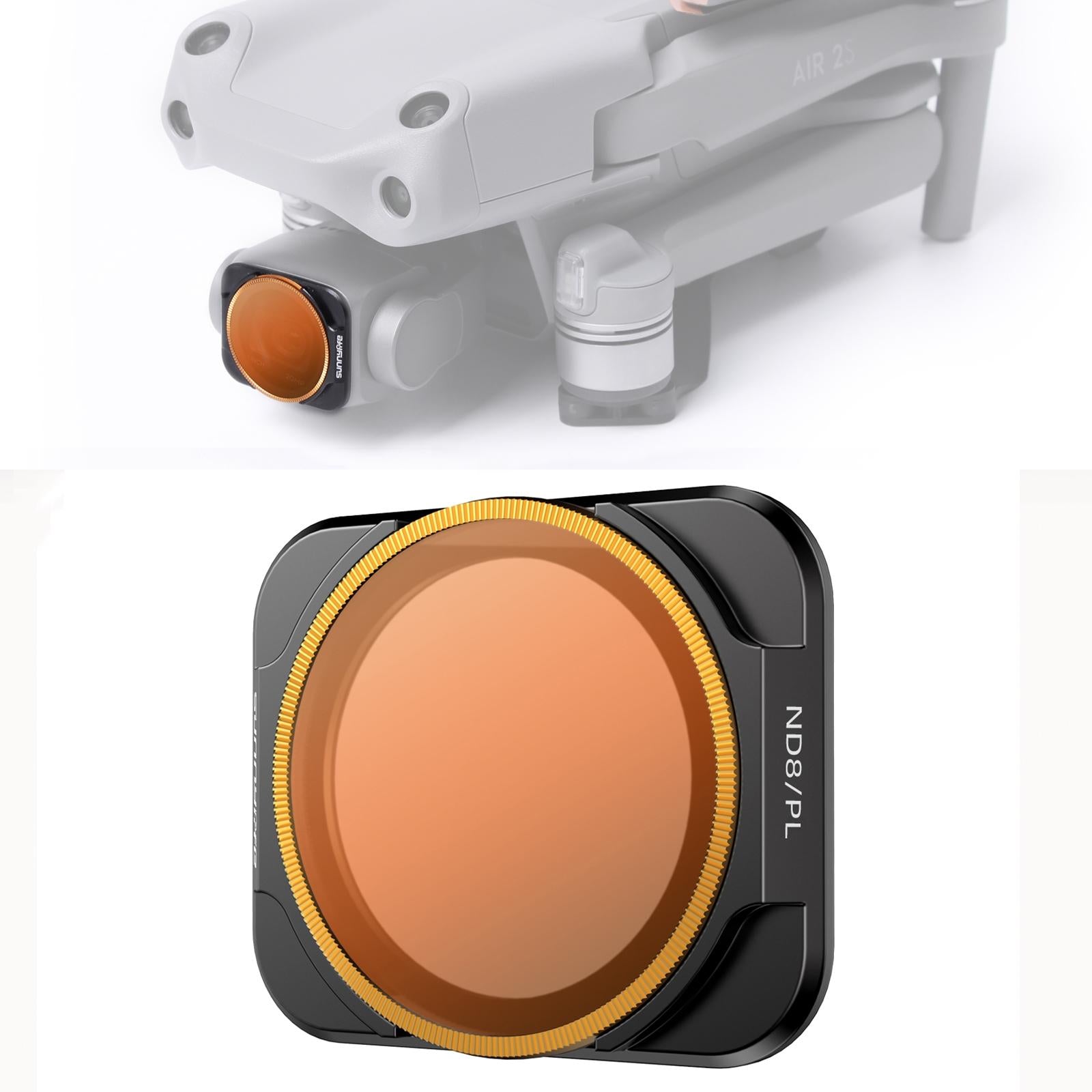 V562-6130POD-202508272010-00 Nd8pl Lens Filter for Dji Air 2s - A2s Fi9343 - Image 1