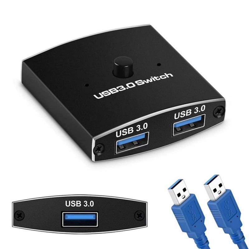 V562-7268200AYS-202508280425-00 Usb 3.0 Printer Sharing Splitter 1X2 Hub - Image 1