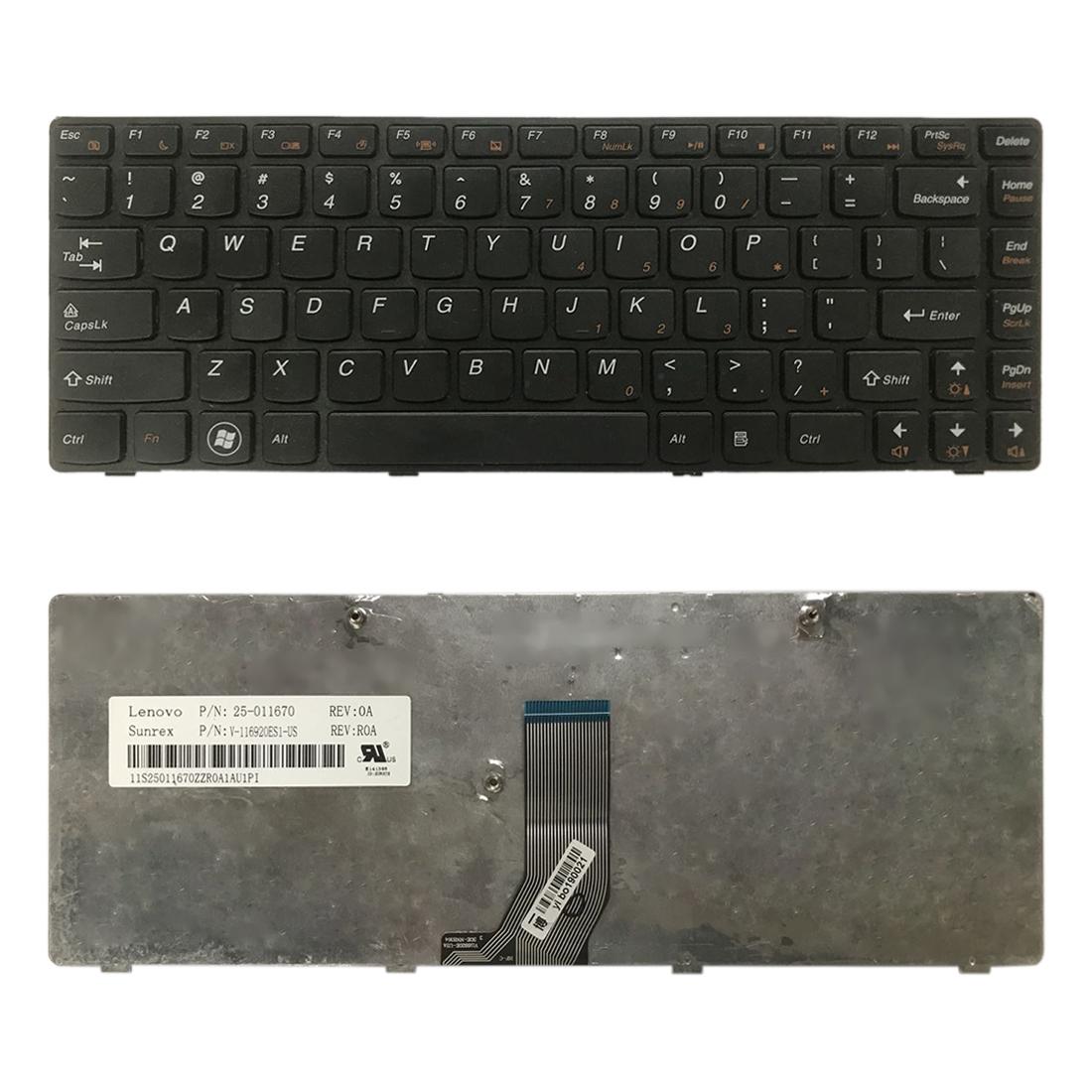 V562-7272SPS-202508272240-00 Lenovo G470 V470 B470 B490 G475 B475e V480c B480 M490 M495 Keyboard - us Version - Image 1