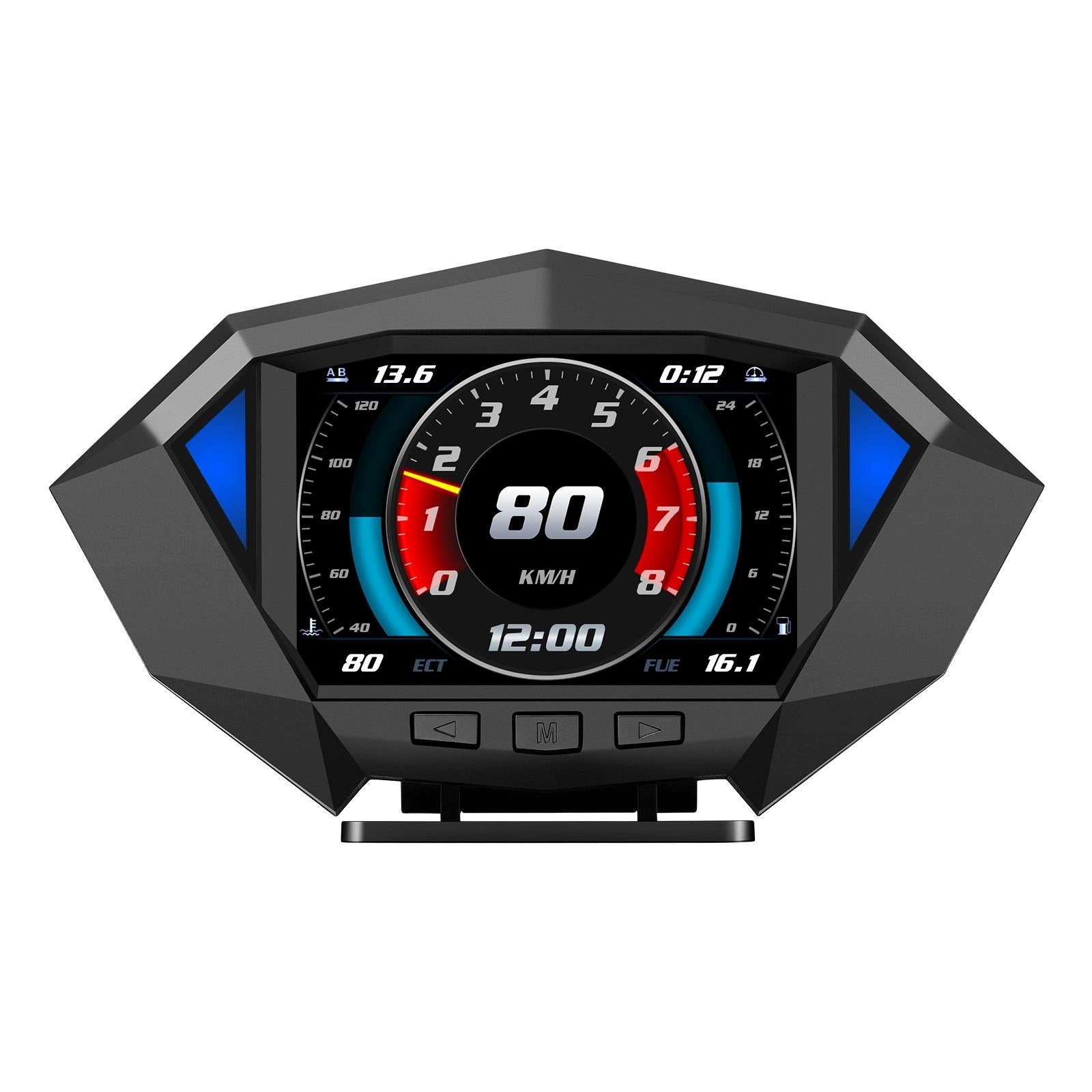 V562-8702300ADE-202508271952-00 Smart Car Obd2 Gps Hud Speedometer 3.5 Inch Display - Image 1