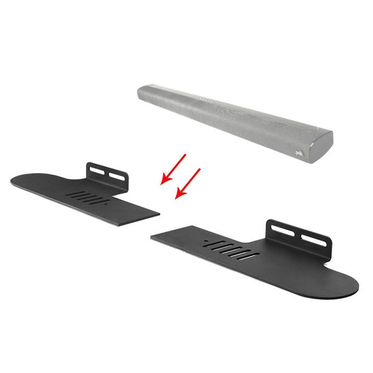 V562-903753200ADE-202508271306-00 Wall-mount Bracket for Polk Signa S1 / S2 Split Sound Bar - Image 1
