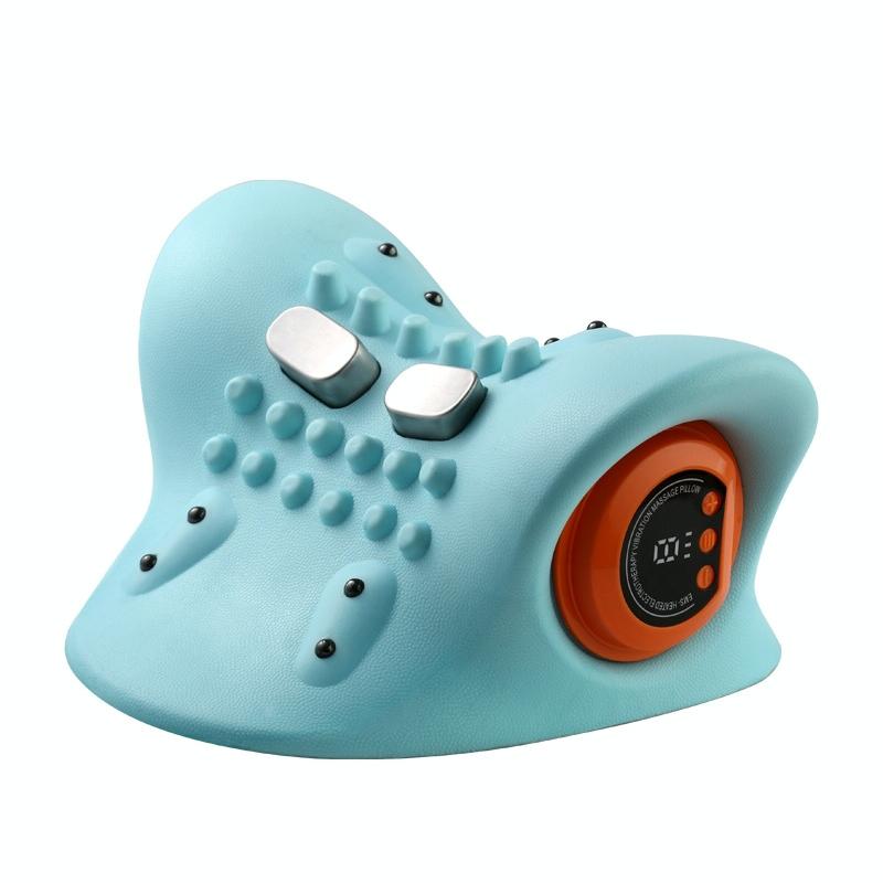 V562-A1029294060DBT-202508280516-00 Blue Hot Compress Shoulder & Neck Massager - Image 1