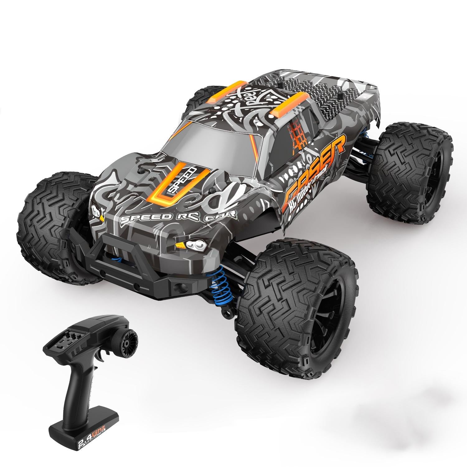 V562-A104898300ADE-202508282140-00 High Speed 4wd Rc Car - 1 14 Scale - Graffiti Black - Image 1