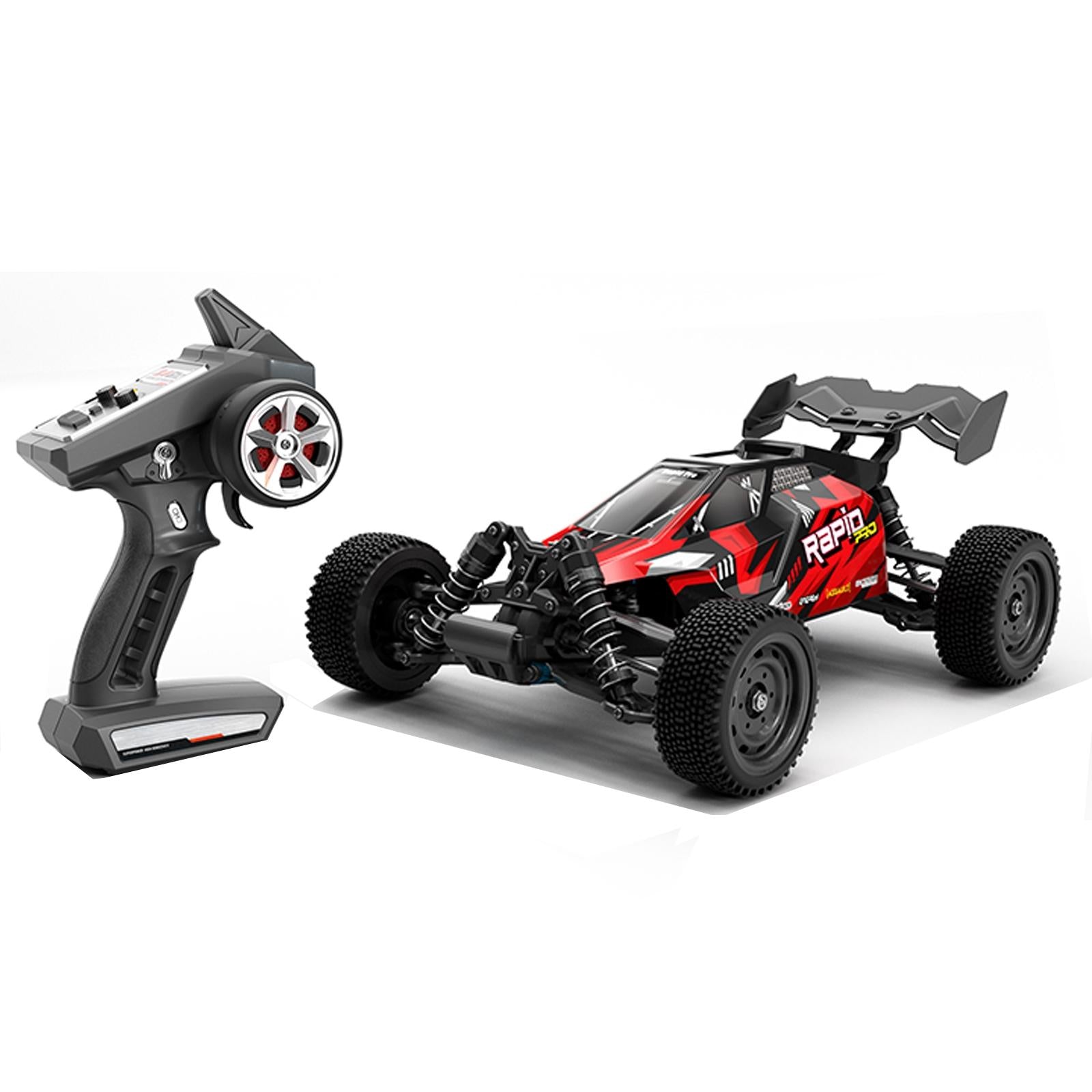 V562-A105179300ADE-202508281431-00 High Speed Brushless Off-road Rc Car - Full Scale - Red - Image 1