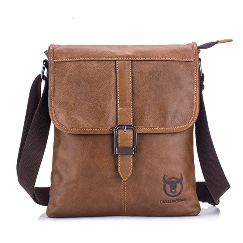 V562-A1058343850DBT-202508290945-00 Men Leather Shoulder Bag For Sports & Outdoor Use - Brown - Image 1