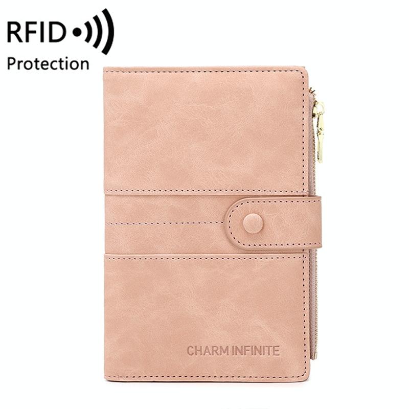 V562-A1061874060DBT-202508281126-00 Rfid-protected Multi-card Travel Document Pouch - Pink - Image 1