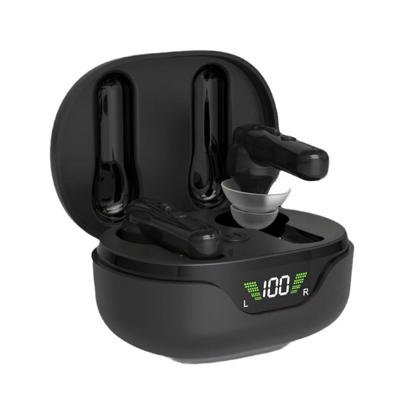 V562-A1067594060DBT-202508272052-00 Rechargeable In Ear Hearing Aid Elderly Sound Amplifier Black - Image 1