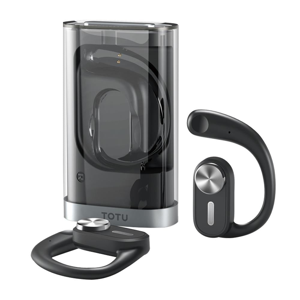 V562-A106869400ADE-202508281640-00 Wireless Bluetooth Earphone - Ear-hanging Design - Black - Image 1