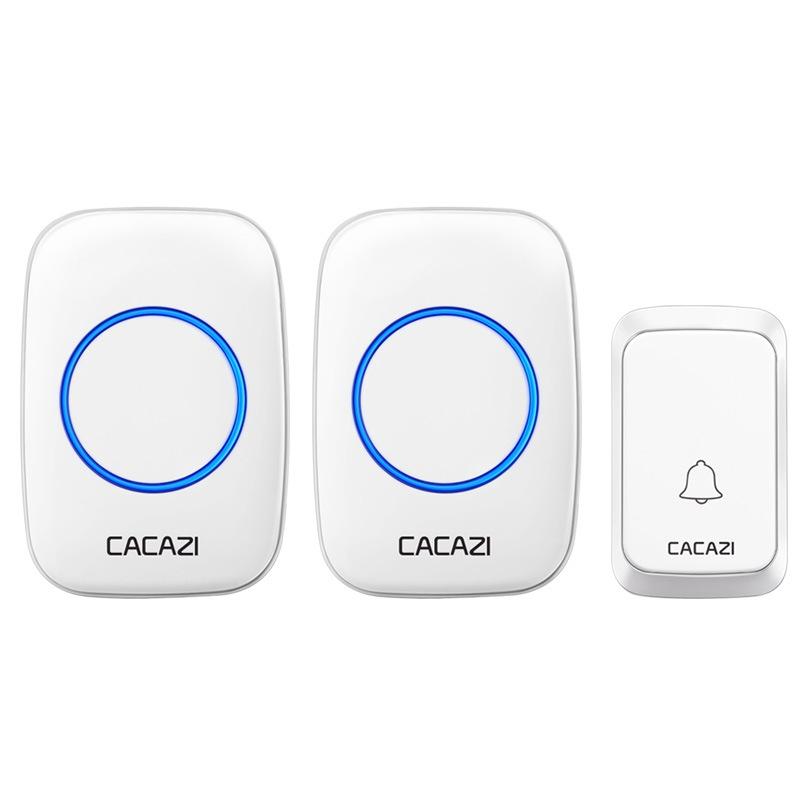 V562-A1071863060DBT-202508290241-00 Wireless Waterproof Doorbell Cacazi A06 Dc 1 To 2 Battery Smart Home - White - Image 1