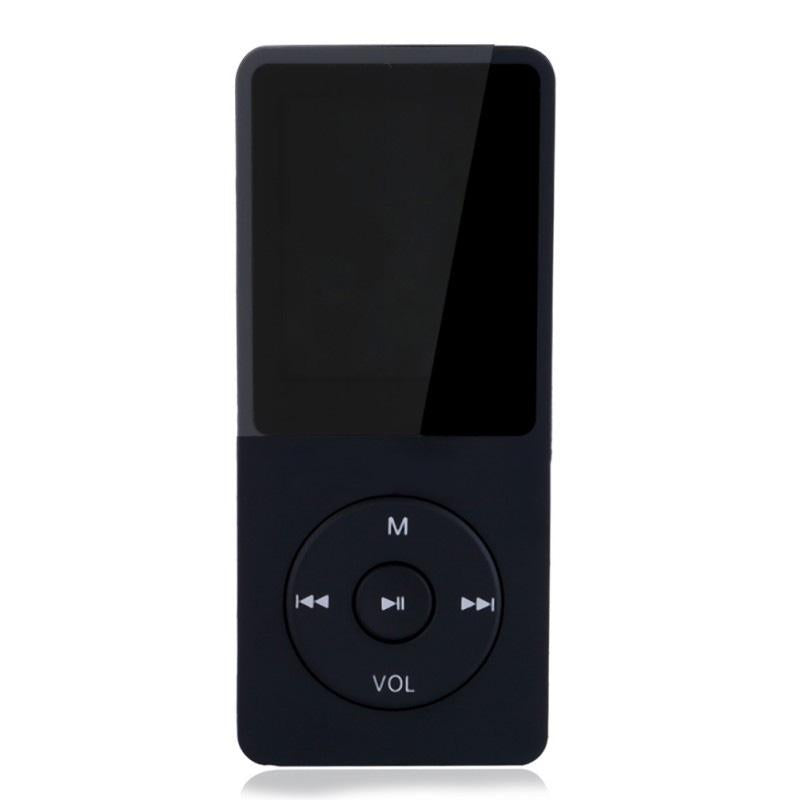 V562-A10752000DBT-202508291315-00 Portable Lcd Fm Radio Mp3 Mp4 Player 4Gb Memory Black - Black 4Gb - Image 1