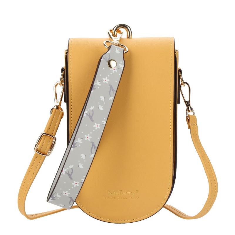 V562-A1081022060DBT-202508291154-00 Multi Card Clutch For Women Mobile Phone - Yellow - Image 1