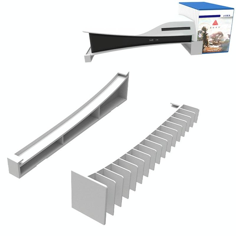 V562-A1086283060DBT-202508271036-00 Sony Ps5 Horizontal Bracket For Optical / Digital Version - White - Image 1