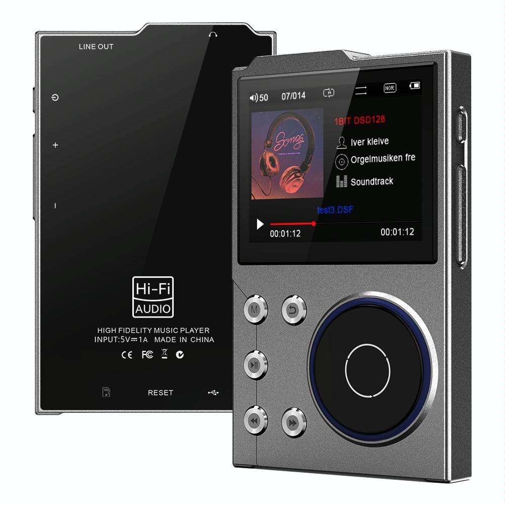 V562-A4026035060DBT-202508291110-00 2.4 Inch Hifi Bluetooth Music Player Dsd256 Mastering Sound Quality 16Gb+16Gb Memory - Gray - 16Gb+32Gb - Image 1