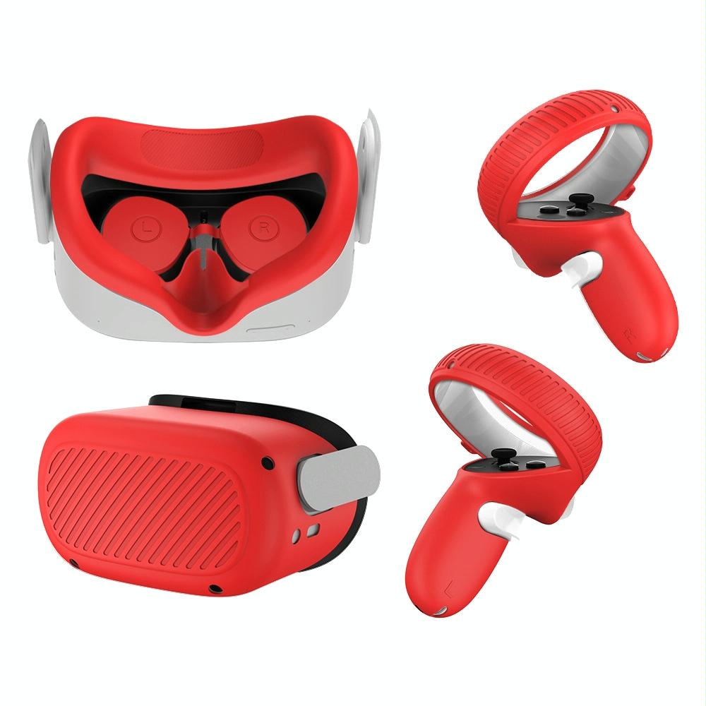V562-B1004662060DBT-202508282135-00 Oculus Quest 2 Lens Shell - Protective Cover - Red - Image 1