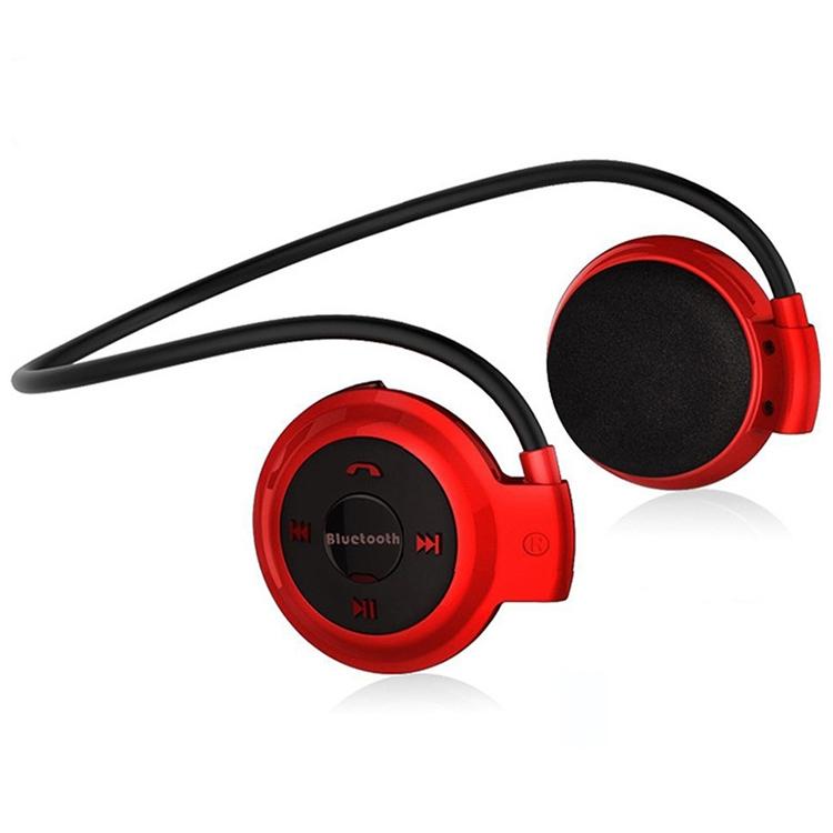 V562-B10252000DBT-202508290035-00 Wireless Mini-503 Earphones with Fm Radio & 32gb Tf Card Support - Red - Image 1