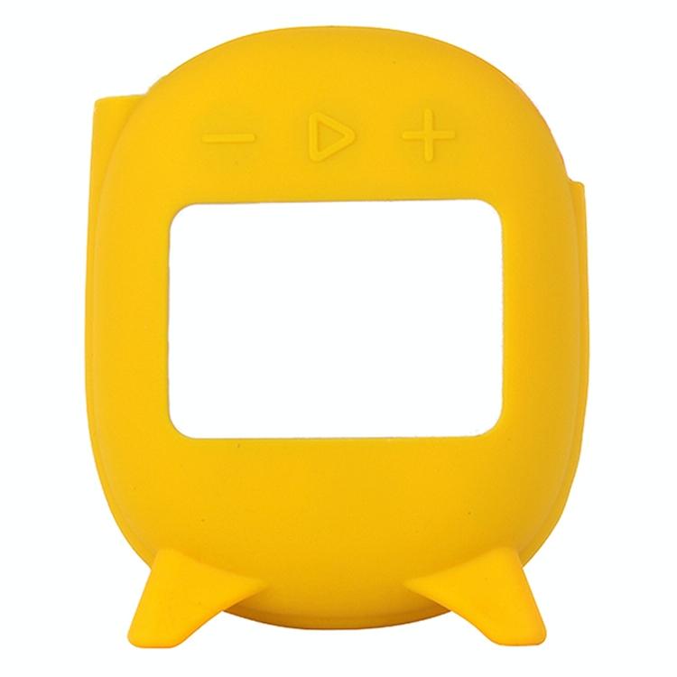 V562-B1057413850DBT-202508282153-00 Army Green Silicone Case for Jbl Clip 4 Bluetooth Speaker - Yellow - Image 1