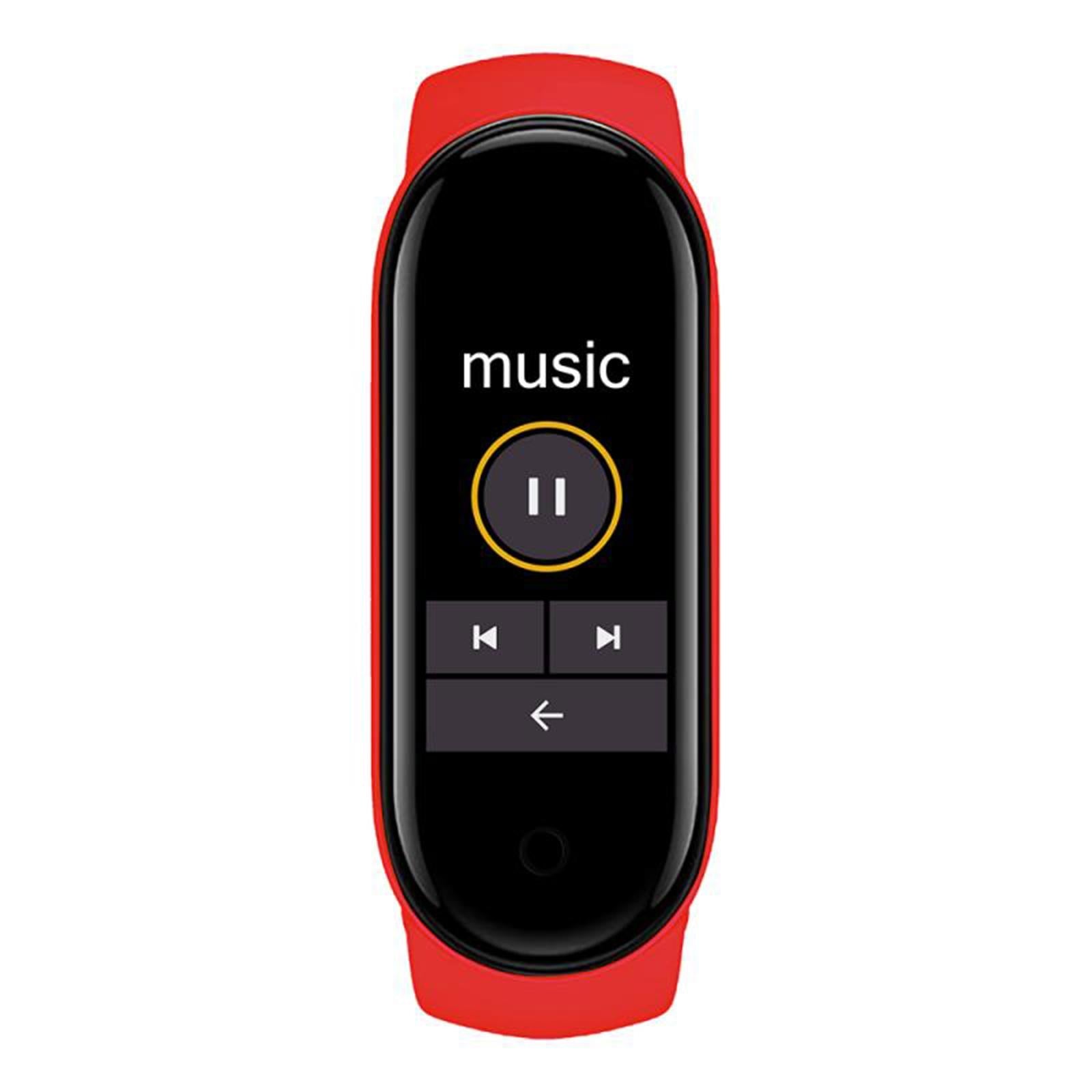 V562-B106850200ADE-202508290020-00 Advanced Health Tracker With Heart Rate Blood Pressure And Sleep Monitoring - Red - Image 1