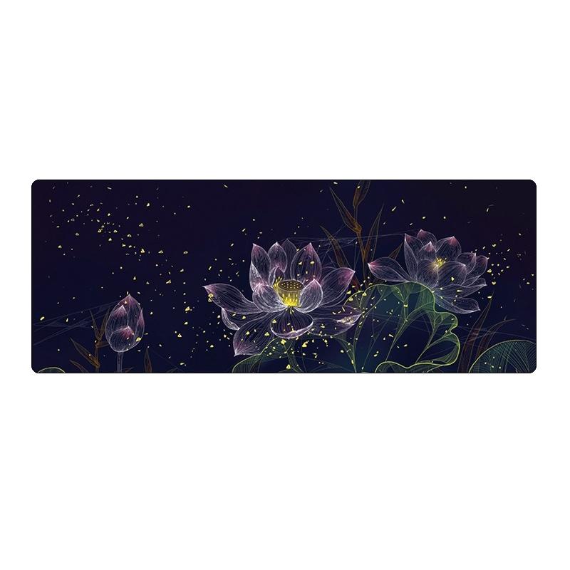 V562-B3004022060DBT-202508291331-00 Spacious Mouse Pad For Desk - 2 Lotus - Image 1