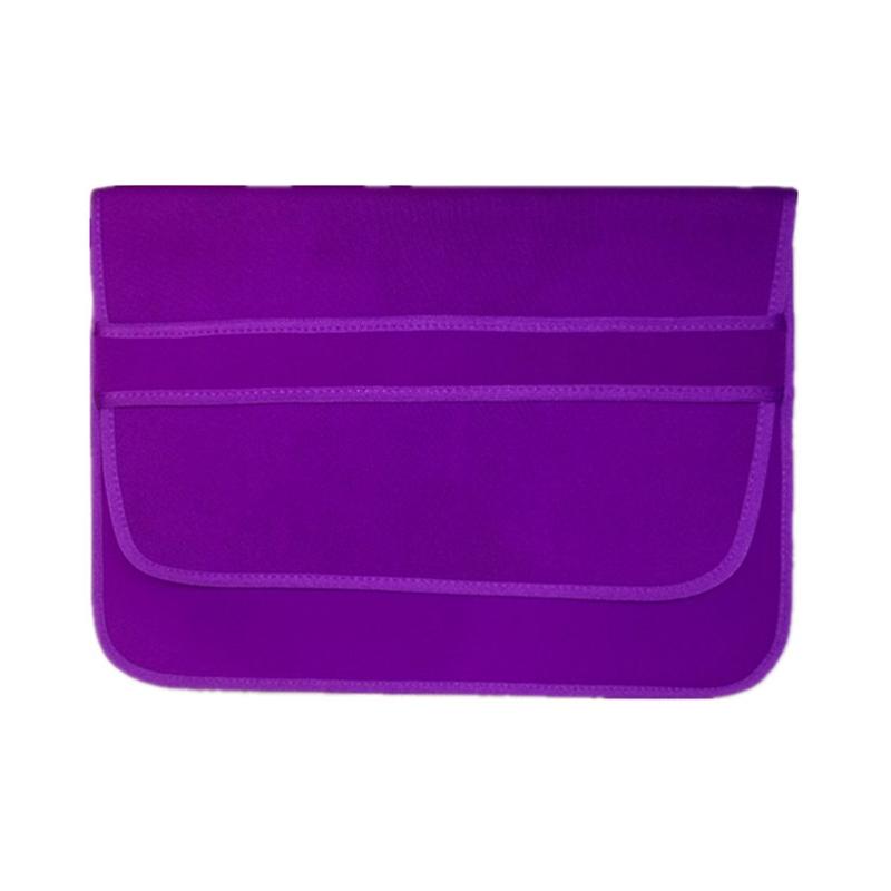 V562-B6078923060DBT-202508281240-00 Horizontal Flap Clutch Bag with Neoprene Laptop Lining - Blue - 10 Inch - Image 1