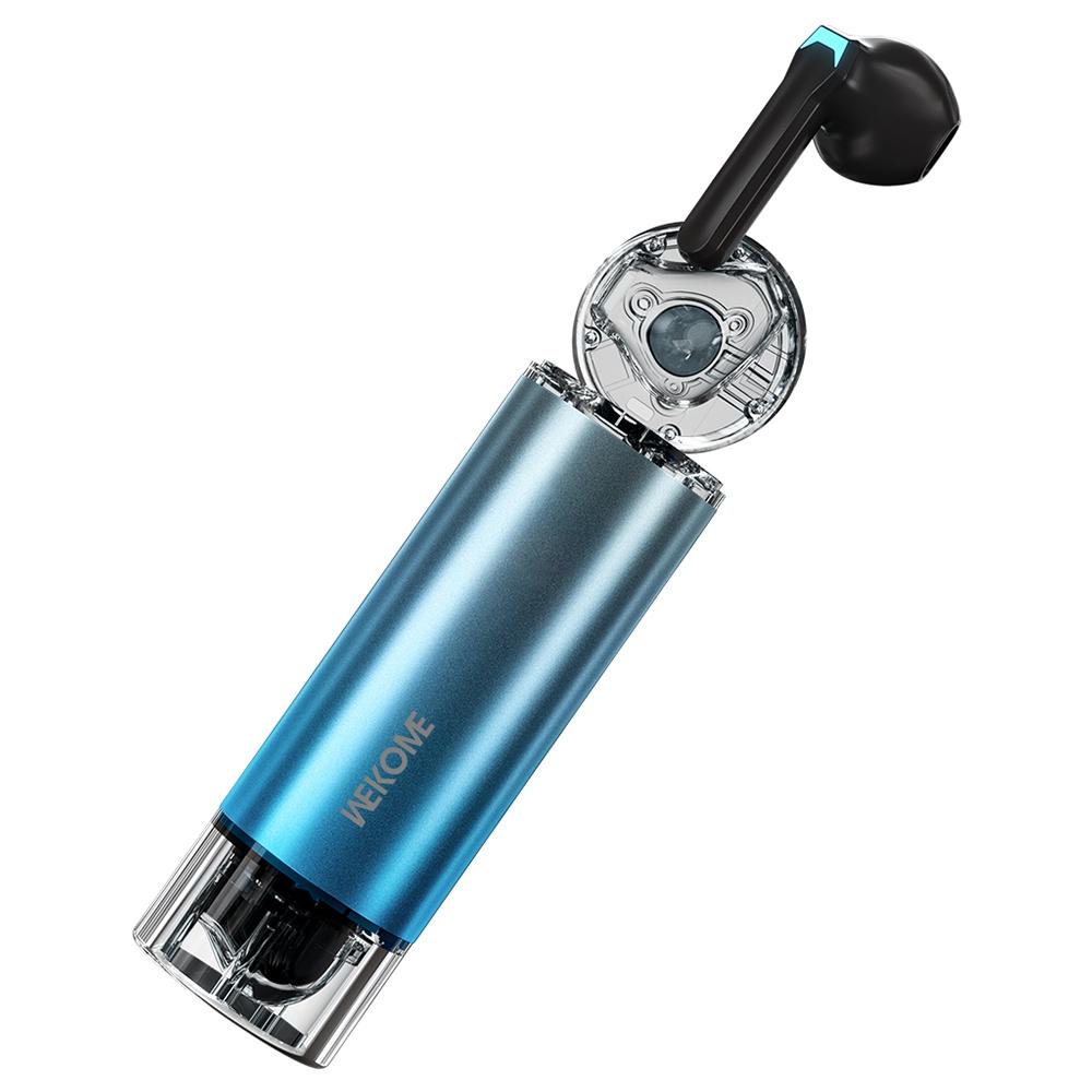 V562-BG3321D6PI-202508281611-00 V55 Wireless Bluetooth Earphones with Fragrance - Compact and Stylish - Gradient Blue - Image 1