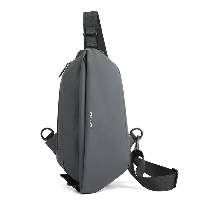 V562-C1009013060DBT-202508282216-00 Men Casual Shoulder Bag Chest Pack For On The Go Convenience - Grey - Image 1