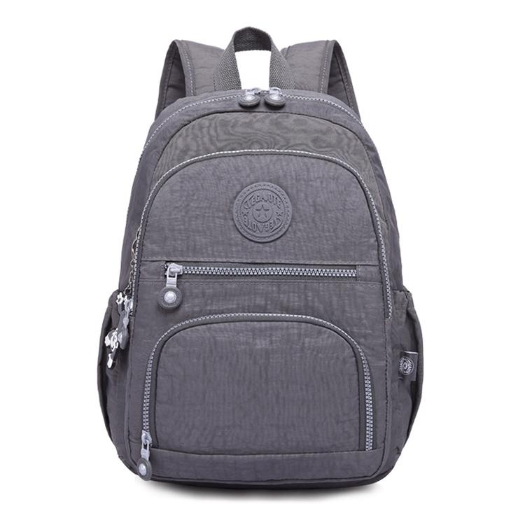 V562-C101903940DBT-202508281510-00 Versatile Teen Backpack for School & Travel - 27x13x37cm - Gray - Image 1