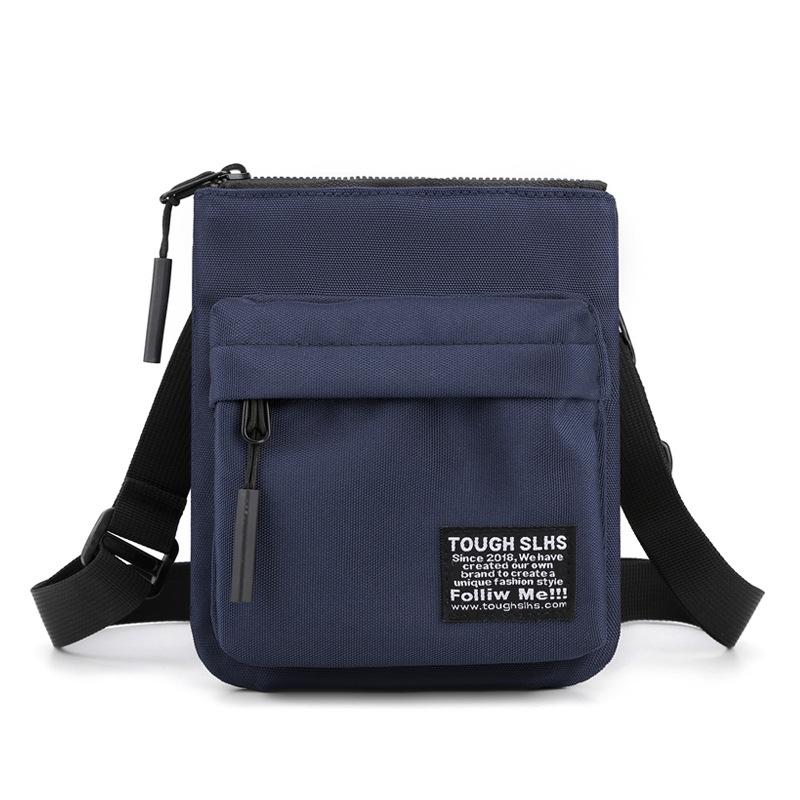 V562-C1036583060DBT-202508280106-00 Compact Dark Blue Men's Shoulder Bag For Outdoor Sports - Image 1