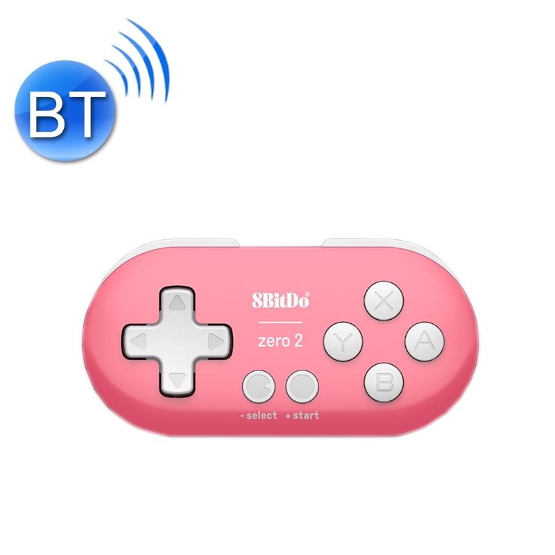 V562-C1075722750DBT-202508282121-00 Wireless Tooth Handle for Switch / Windows / Android / Macos / Steam - Mini - Pink - Image 1