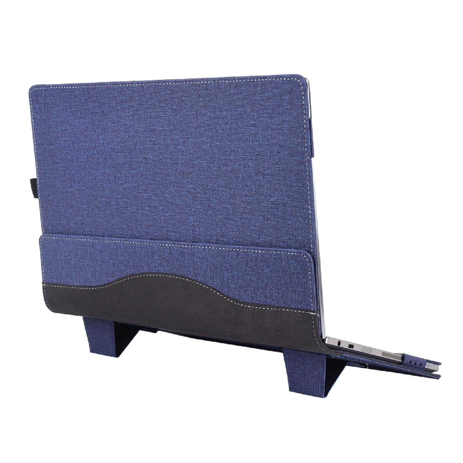 V562-C1089213850DBT-202508290245-00 Protective Leather Laptop Case With Stand - 13.3 Inch - Wine Red - For Samsung Galaxy Book Flex 2020 - Image 1