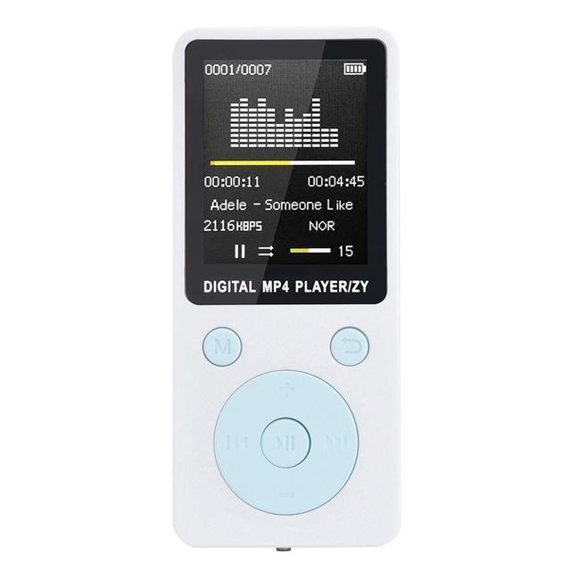 V562-D106254300DBT-202508291204-00 Portable Mp4 Music Player With Fm Radio & Recording Black - White No Memory - Image 1