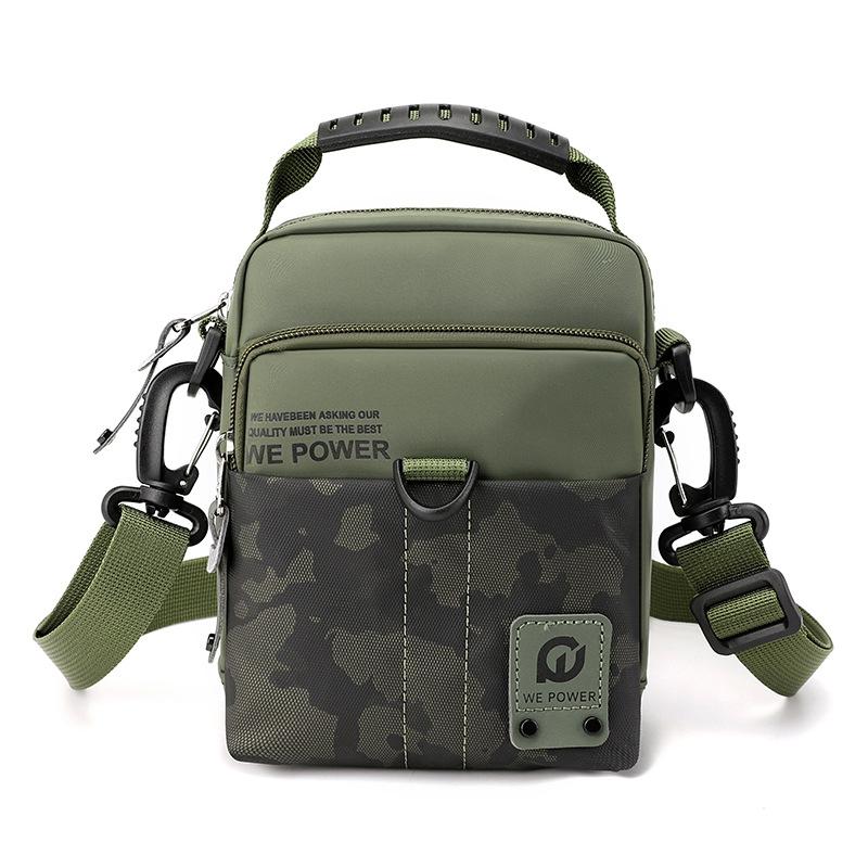 V562-D1070383060DBT-202508282326-00 Lightweight Men Sports Shoulder Bag Compact And Functional - Army Green - Image 1