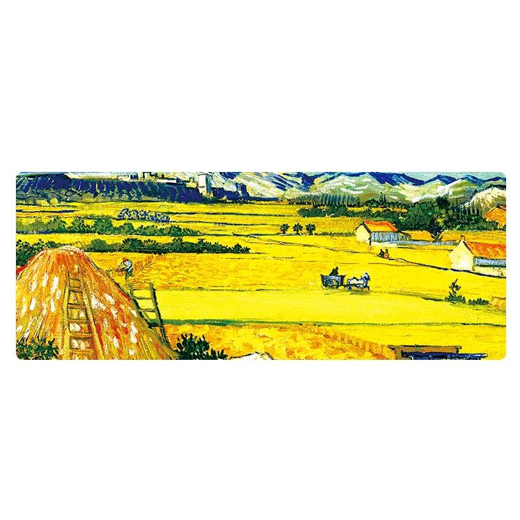 V562-F0177022060DBT-202508291510-00 Large Desk Mouse Pad For Oil Painting - Wheat Field - Image 1