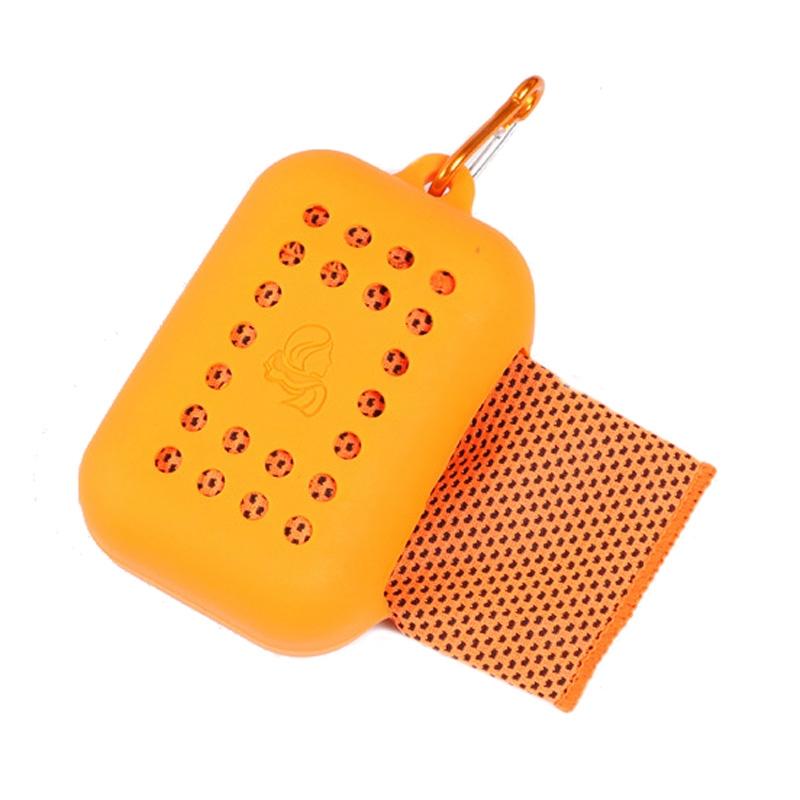 V562-F1063332060DBT-202508290554-00 Chill Towel For Summer Workouts - Bright Orange - Image 1