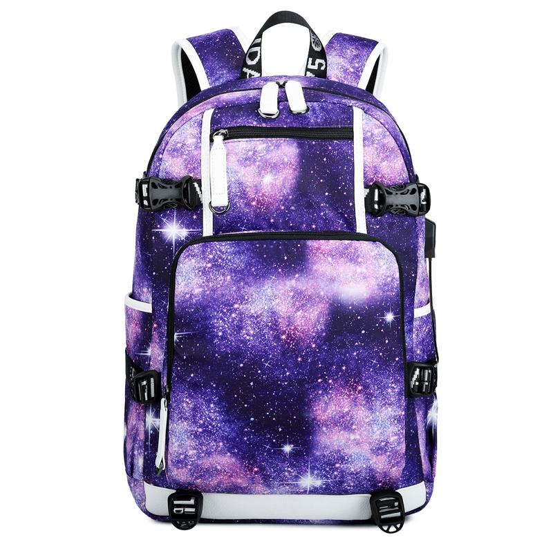 V562-F1075805850DBT-202508281652-00 Student Thermal Backpack - Lightweight & Durable - Star Purple - Image 1