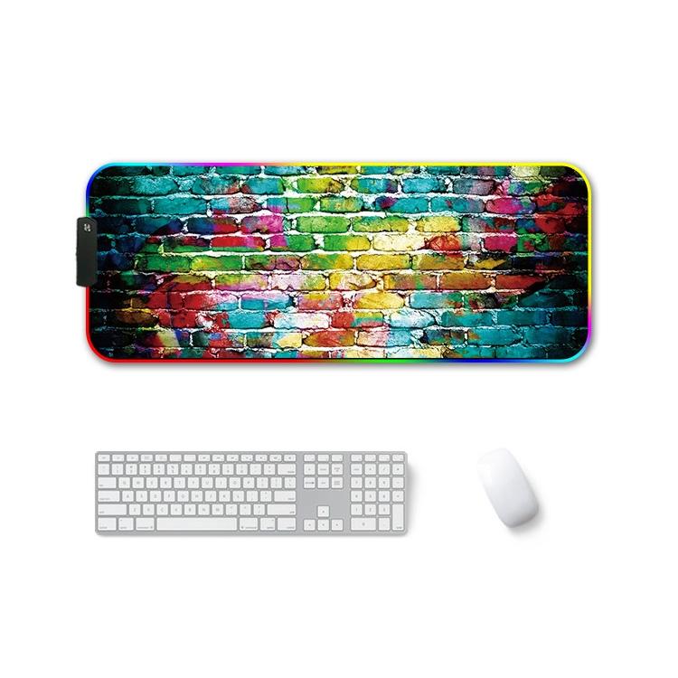 V562-G0118412750DBT-202508291510-00 Rgb Non Slip Mouse Pad With Thermal Transfer - Colourful Brick - Image 1
