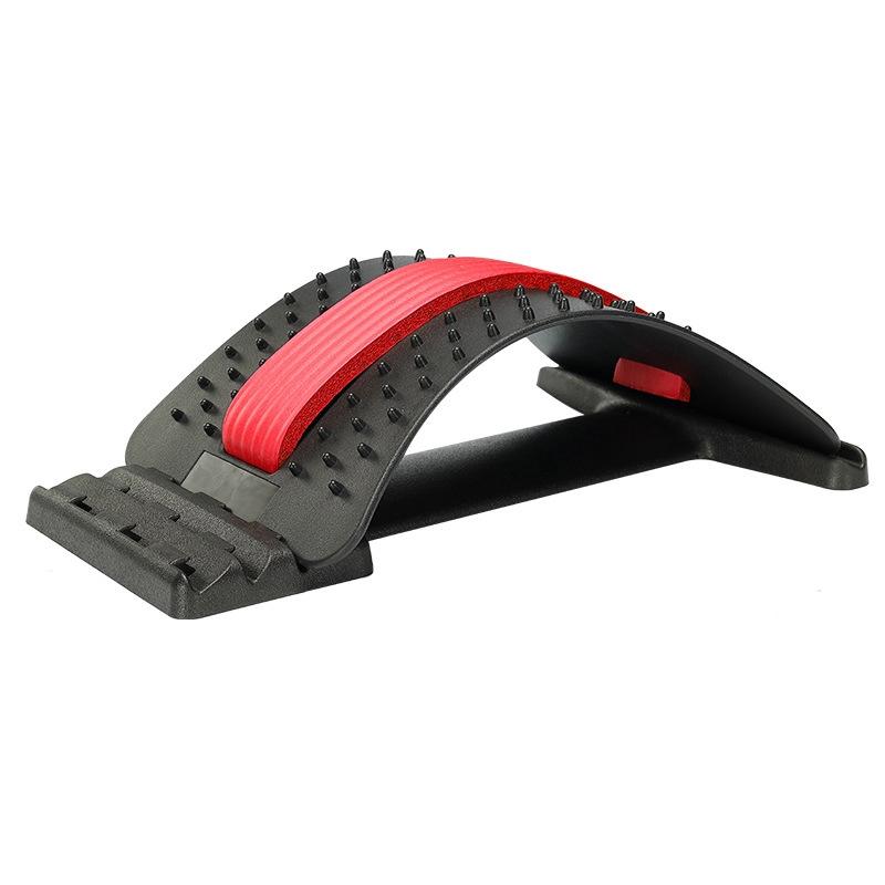 V562-G1080307850DBT-202508292045-00 Spine Stretcher For Lumbar Disc Relief - Black Red - Image 1