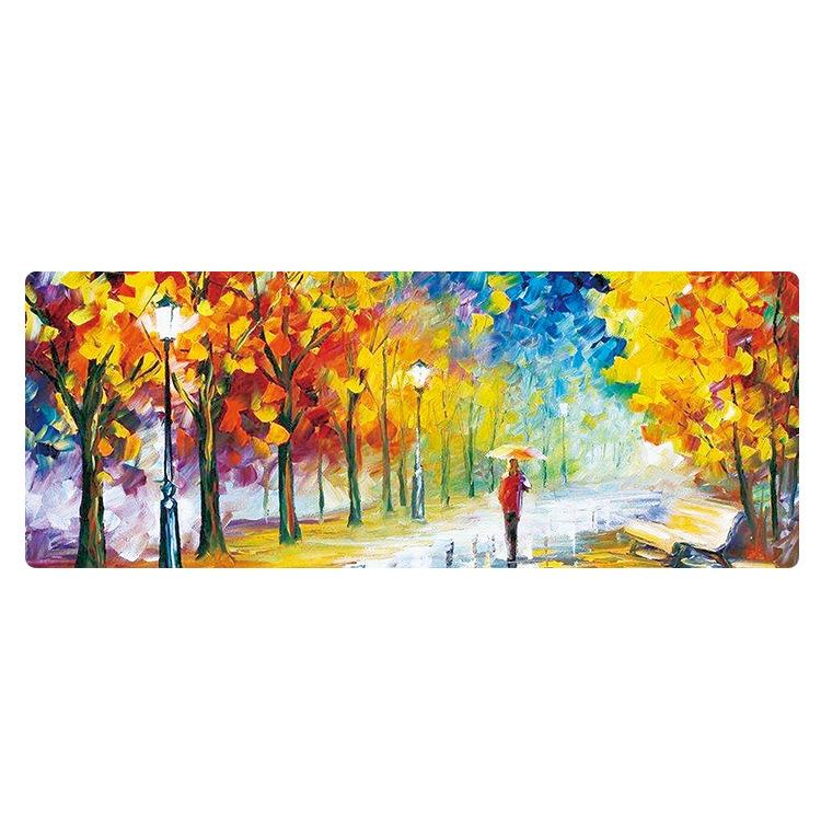 V562-G3077022060DBT-202508291620-00 Large Desk Mouse Pad For Oil Painting - Autumn Leaves - Image 1