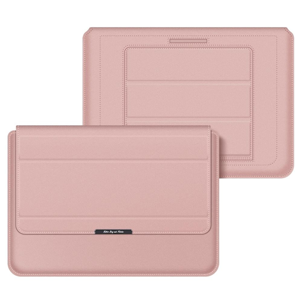 V562-GR1001BL-202508290407-00 Waterproof 4-in-1 Laptop Holder with Wrist Protection - Fits 17 Inch - Rose Gold - Image 1