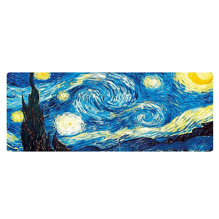 V562-H3077022060DBT-202508291616-00 Large Desk Mouse Pad For Oil Painting - Starry Sky - Image 1