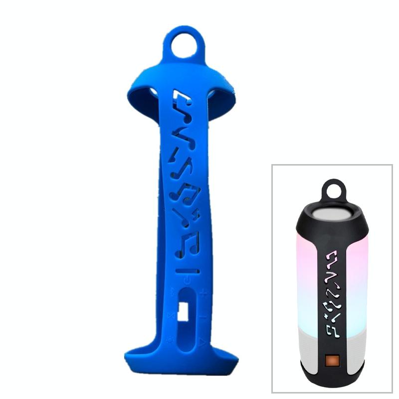 V562-L1919G7PI-202508281610-00 Waterproof Silicone Bluetooth Speaker Case for Jbl Pulse3 - Portable and Protective - Blue - Image 1