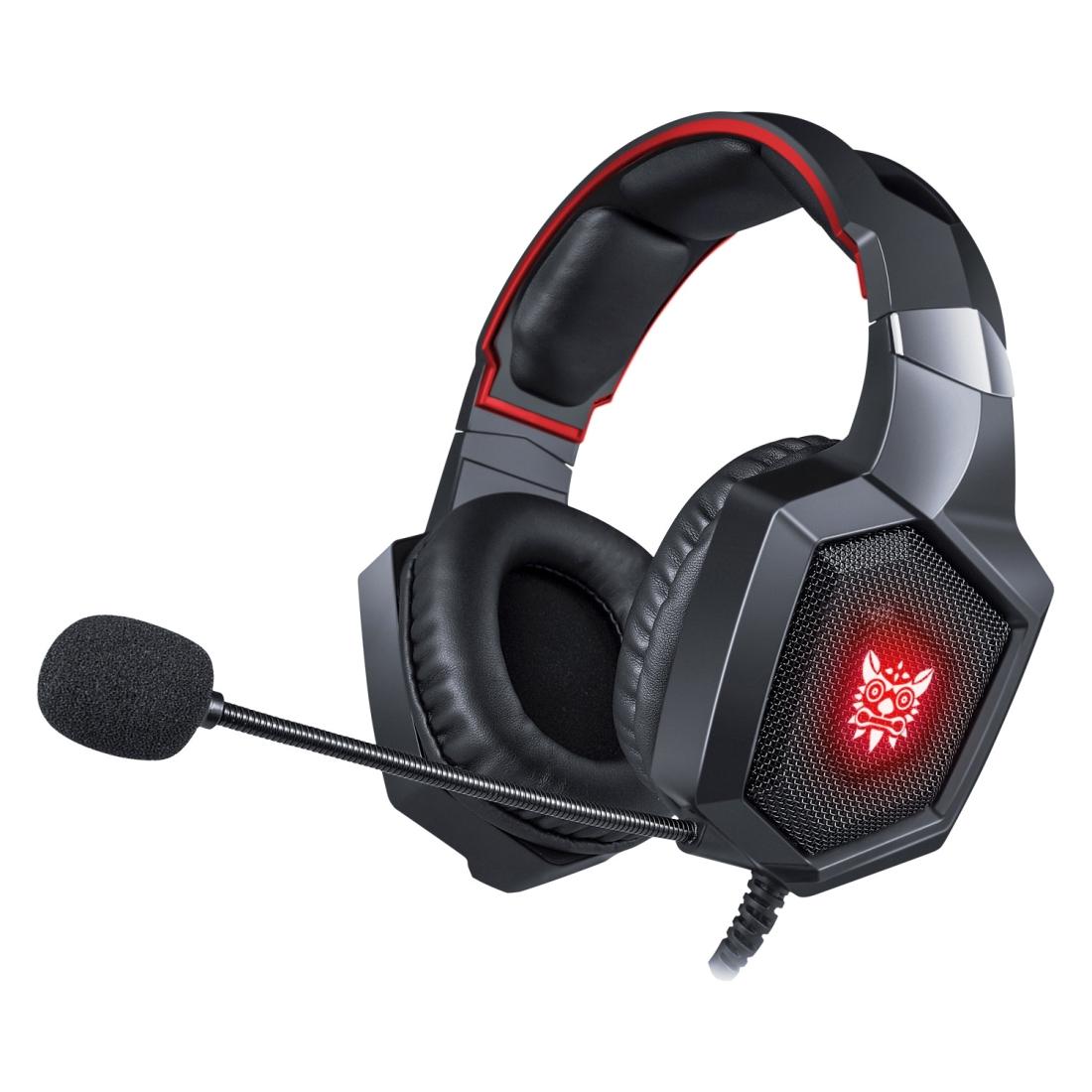 V562-R1758G6PI-202508292145-00 Surround Gaming Headset With Mic & Led Onikuma K8 - Red - Image 1