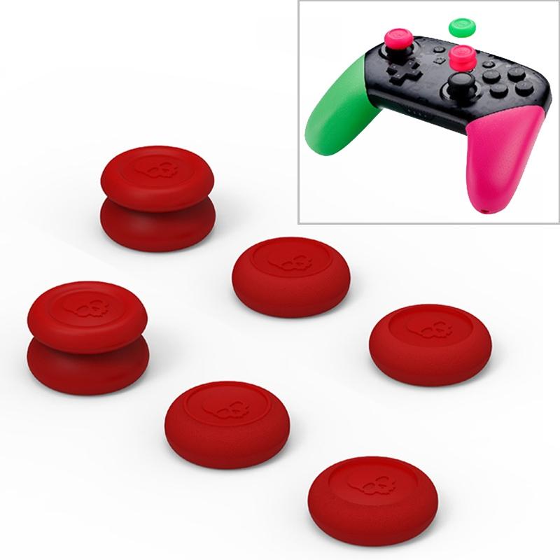 Nintendo Switch Red Thumb Grips - Improved Control