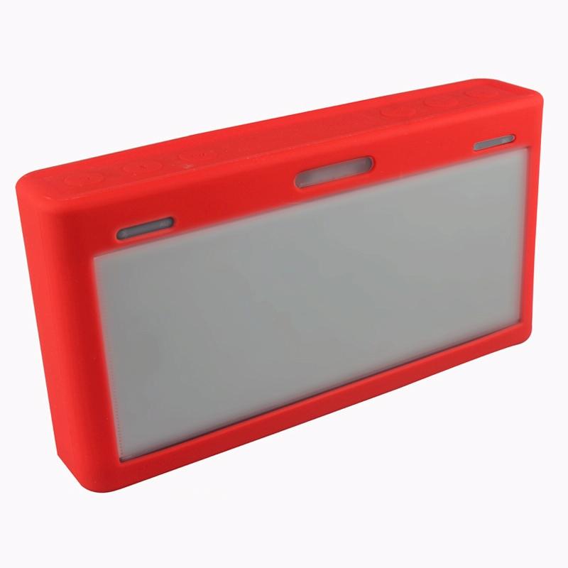 V562-R2829G7PI-202508281416-00 Waterproof Silicone Bluetooth Speaker Case for Bose Soundlink Iii - Red - Image 1
