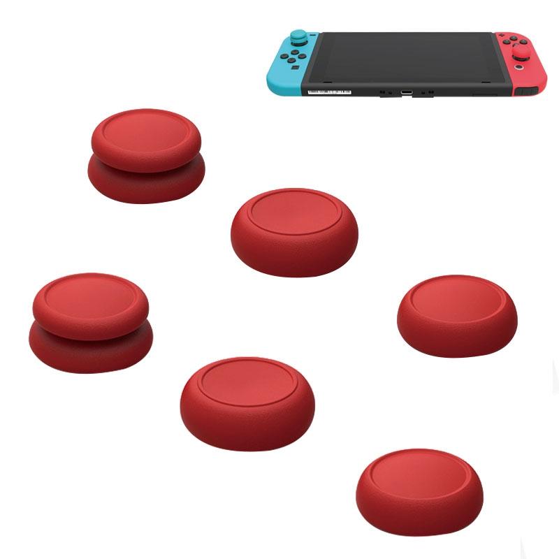 V562-R8310TN-202508281110-00 Switch Gamepad Rocker Cap Button Cover - Red - Image 1