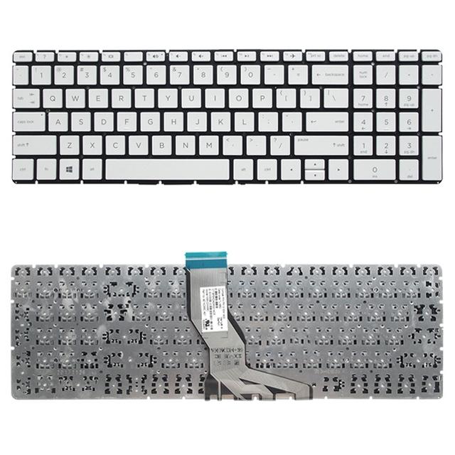 V562-S1961SPS-202508290436-00 Hp 15-bs 15q-bd 15-cc 17g-br 15-bw Keyboard - us Version - Silver - Image 1