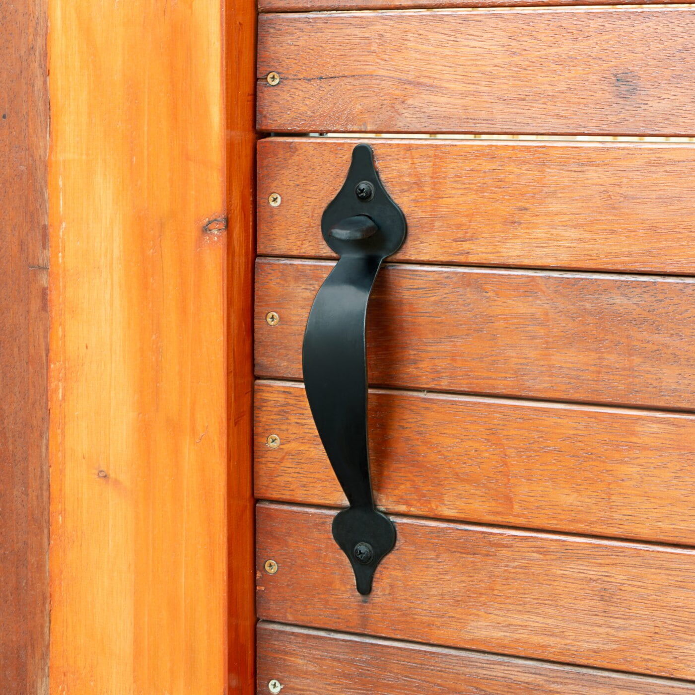 V563-GHS045-202508190830-00 Pinnacle Hardware Gate Thumb Latch in Black - Image 1