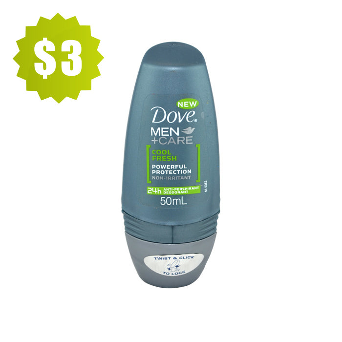 V604-248048-202508280354-00 Dove Men Care Anti Perspirant Deodorant Roll On Cool Fresh 50ml - Image 1