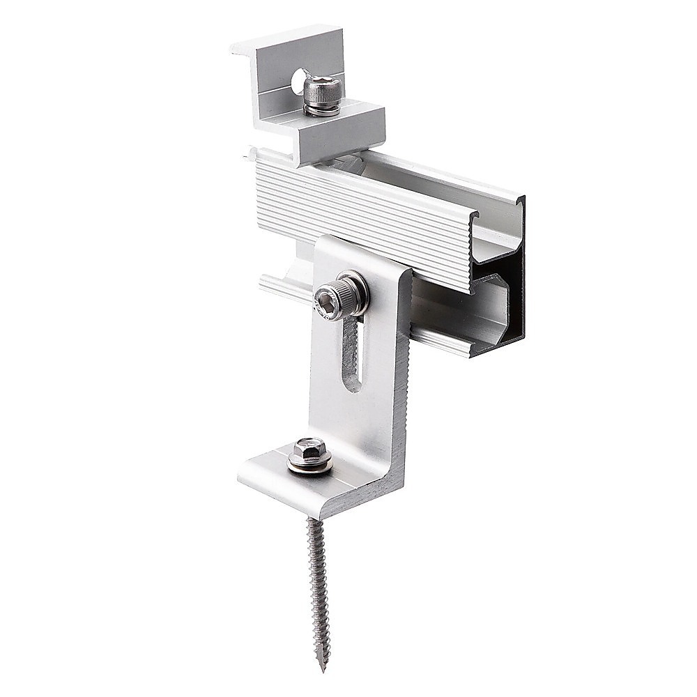 V63-953941-202509221031-00 Solar Panel Roof Mount Kit – Universal Clamps & Brackets Set - Image 1