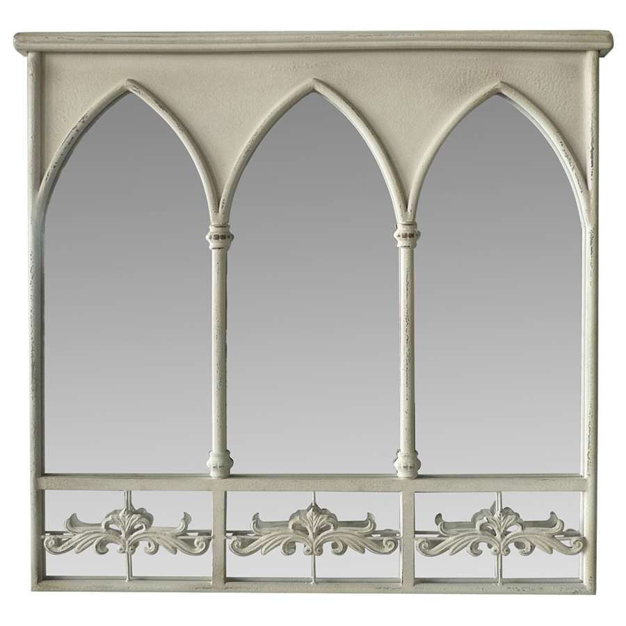 V637-23749MIR-202508251320-00 Martinique Gothic Wall Mirror 64cm - Image 1